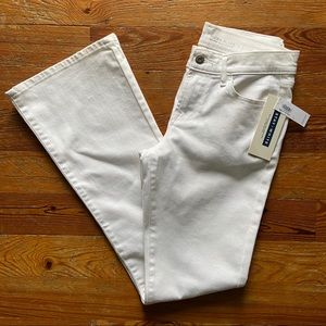 Old Navy Micro Flare Always White Jeans Sz 2 NWT